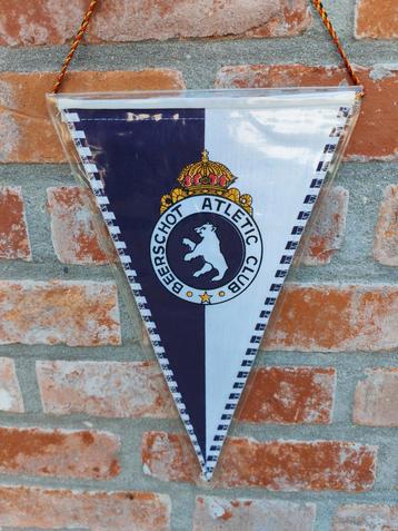 Beerschot Atletic Club voetbal 1960-70s vintage vaandel beschikbaar voor biedingen