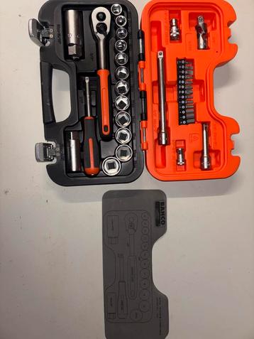 Coffret de douilles BAHCO 1/4” et 3/8” beschikbaar voor biedingen
