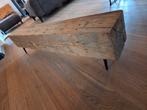 Bank massieve eik te koop, Huis en Inrichting, Tafels | Salontafels, Ophalen