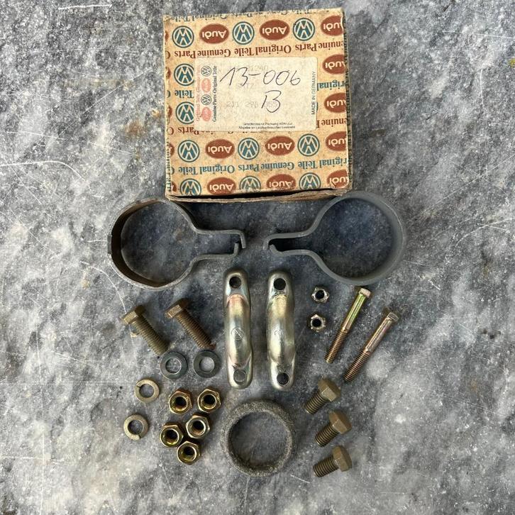 VW Bay split Window Bus NOS Uitlaatset uitlaatpijp 1963-1976, Auto diversen, Auto-accessoires, Zo goed als nieuw, Ophalen of Verzenden