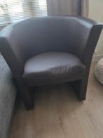 Gratis af te halen 2 fauteuils/ stoelen, Huis en Inrichting, Ophalen, Kunststof, Gebruikt, Minder dan 75 cm