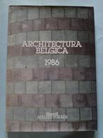 Architectura Belgica 1986 - Atelier Vokaer, Verzenden, Zo goed als nieuw, Architectuur algemeen