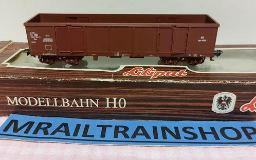 244 50 Liliput HO –Belgische open wagen EAOS/Wagon Belge ouv, Hobby en Vrije tijd, Modeltreinen | H0, Gebruikt, Wagon, Gelijkstroom of Wisselstroom