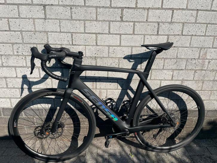 Sensa Ivo Integrale matt black & hologram, Fietsen en Brommers, Fietsen | Heren | Sportfietsen en Toerfietsen, Zo goed als nieuw