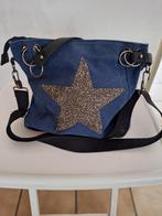Sac en jeans avec étoile, Handtassen en Accessoires, Ophalen, Gebruikt, Handtas