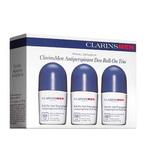 Gift Box met 3 X Clarins Men Antiperspirant Deo Roll-On 50ml, Nieuw, Ophalen of Verzenden, Deodorant of Bodyspray
