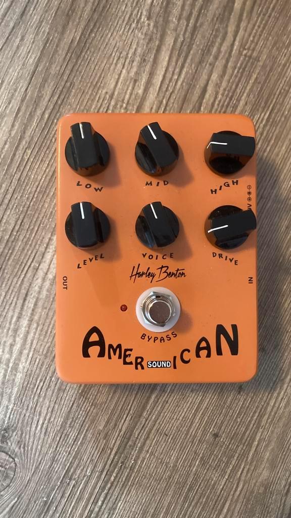 Harley Benton American Sound / TrueTone, Muziek en Instrumenten, Effecten, Zo goed als nieuw, Distortion, Overdrive of Fuzz, Overige typen