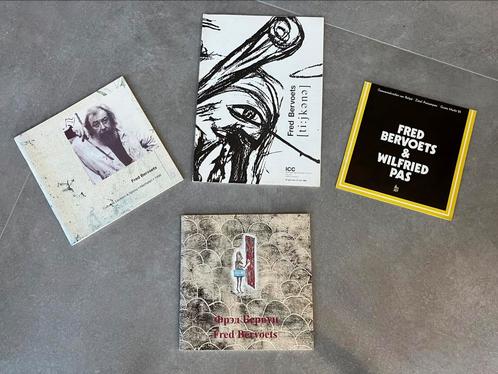 Lot van 4 oude catalogi Fred Bervoets, Boeken, Kunst en Cultuur | Beeldend, Ophalen of Verzenden