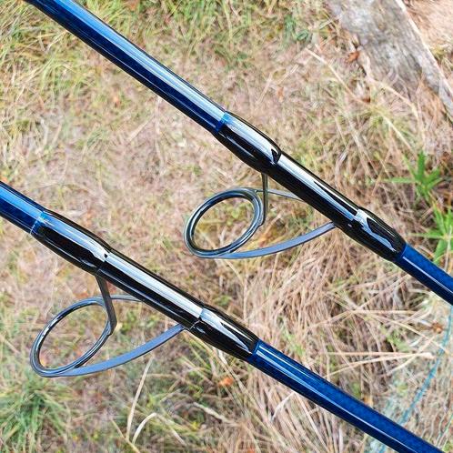 3 canne leon 10 pied 3,5lbs, Watersport en Boten, Hengelsport | Zeevissen, Zo goed als nieuw, Ophalen of Verzenden