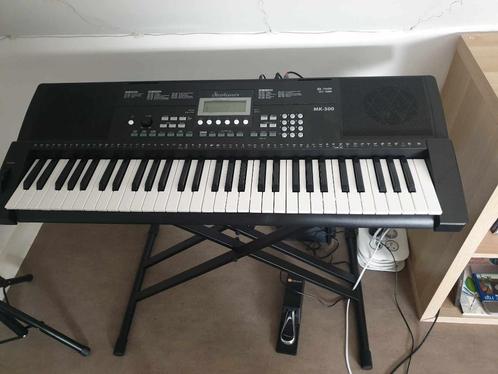 Startone MK-300 elektrische piano, Muziek en Instrumenten, Piano's, Zo goed als nieuw, Piano, Zwart, Digitaal, Ophalen