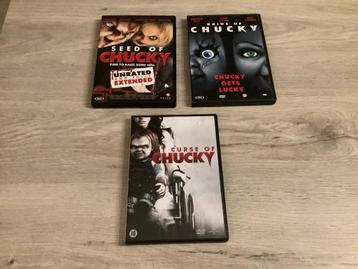 Les différents DVD de Chucky 