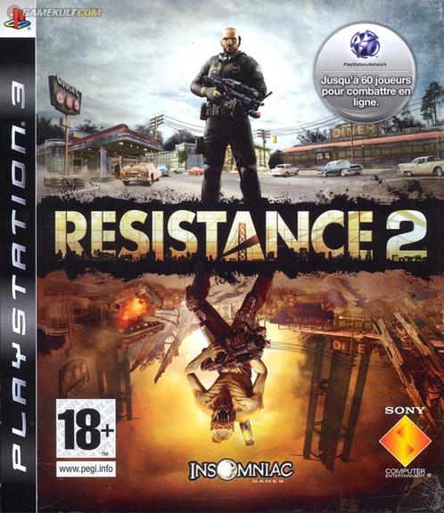 Resistance 2, Games en Spelcomputers, Games | Sony PlayStation 3, Zo goed als nieuw, Shooter, 1 speler, Vanaf 18 jaar, Ophalen of Verzenden