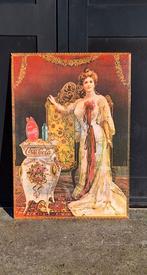 Mooie vintage blikken toonbank display Coca Cola reclame., Verzamelen, Merken en Reclamevoorwerpen, Ophalen of Verzenden, Gebruikt