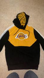 Sweat a capuche Lakers New Era, Comme neuf, Jaune, Lakers, Taille 46 (S) ou plus petite