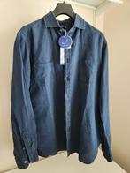 Nieuw Jacob Cohen linnen/katoenen overhemd maat 42 (L), Blauw, Nieuw, Ophalen of Verzenden, Halswijdte 41/42 (L)