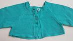 PREMAMAN - Joli gilet turquoise - T.6 mois, Kinderen en Baby's, Babykleding | Maat 68, Gebruikt, Prémaman, Ophalen of Verzenden