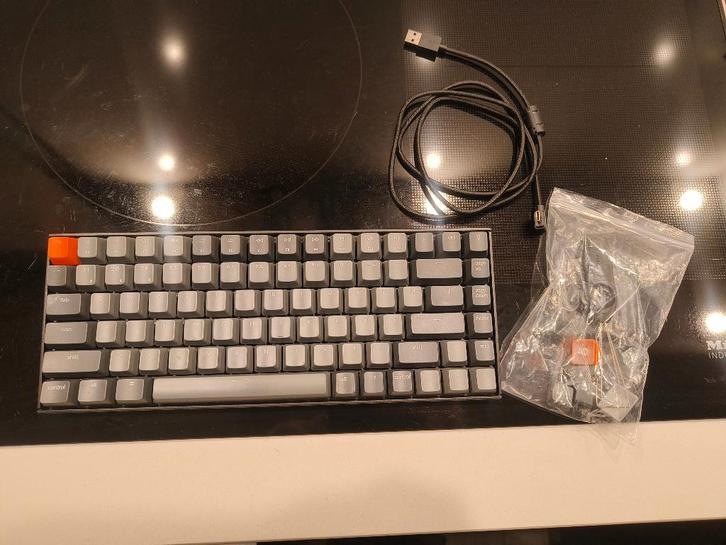 Keychron K2 Mechanical Wireless Keyboard 75%, Computers en Software, Toetsenborden, Gebruikt, Qwerty, Draadloos, Ophalen of Verzenden