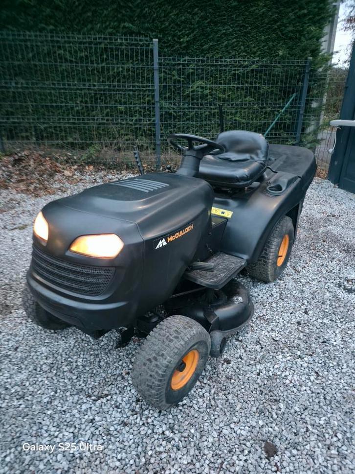 tracteur tondeuse 16.5cv, Tuin en Terras, Zitmaaiers, Gebruikt, 90 tot 120 cm, Elektrische starter, Opvangbak, Versnellingen, Ophalen