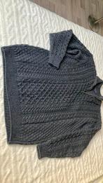 Herentrui Aran 100 % merino wol Large, Maat 52/54 (L), Nieuw, Ophalen of Verzenden, Grijs
