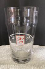 Oud bierglas van de Dudelange Brouwerij Luxembourg, Verzamelen, Ophalen of Verzenden, Gebruikt
