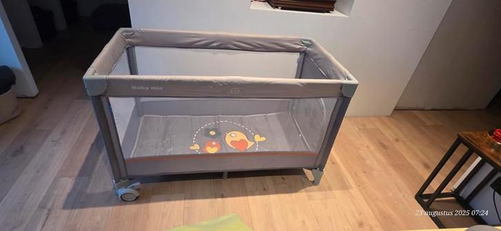 Reisbedje baby mix inclusief. Aerosleepmatras, Huis en Inrichting, Slaapkamer | Bedden, Zo goed als nieuw, Ophalen