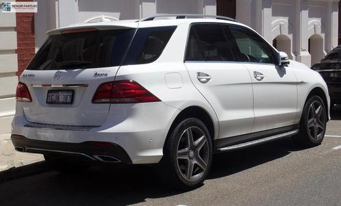 W166 TREEPLANKEN MERCEDES GLE SUV 166 ZIJSKIRTS SIDE STEPS S, Auto-onderdelen, Carrosserie, Links, Gebruikt, 6 maanden garantie