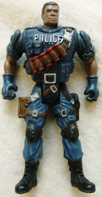Action Figure Captain Faulkner Police Force, Chap Mei, 2000s beschikbaar voor biedingen