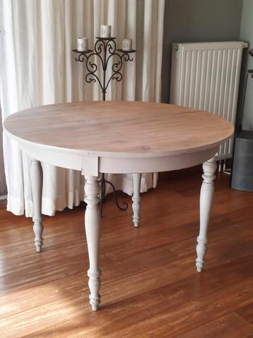 table, Maison & Meubles, Tables | Tables à manger, Quatre personnes, Rond, 100 à 150 cm, Enlèvement