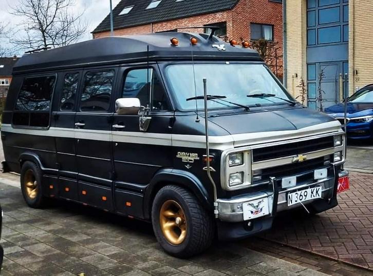 Chevrolet g20 5.7l V8, Autos, Chevrolet, Particulier, Chevy Van, Caméra de recul, Air conditionné, Air conditionné automatique