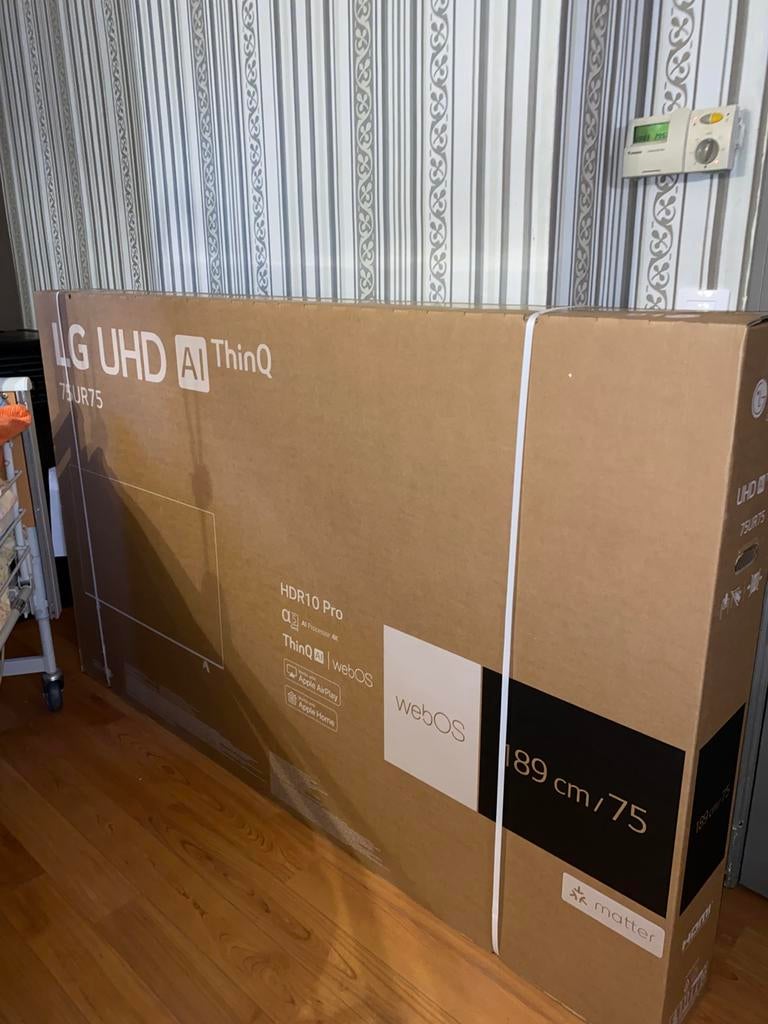 LG TV UHD 75pouces, Enlèvement ou Envoi, LG