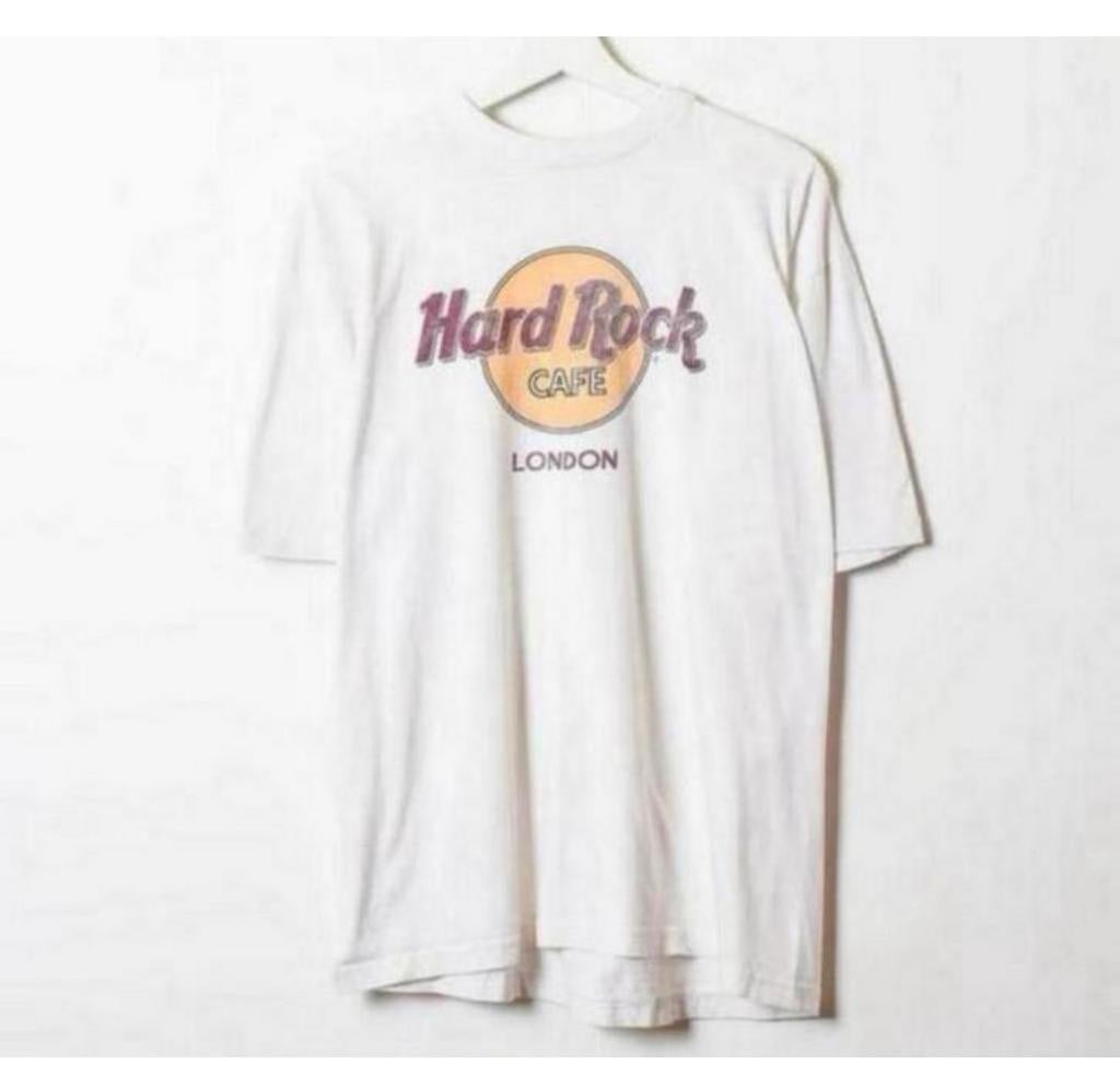Hard-Rock Cafe London, Tee-shirt Hard Rock, XL, XL, Vêtements | Hommes, T-shirts, Comme neuf, Taille 56/58 (XL), Blanc, Enlèvement ou Envoi