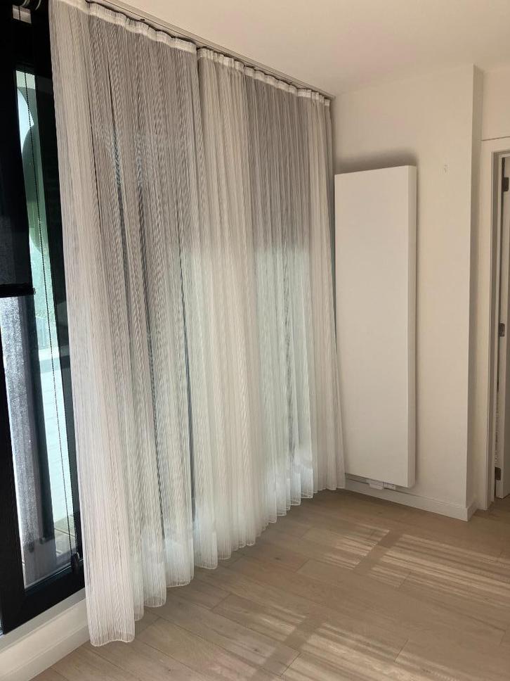 gordijnen wit (set van 5), Huis en Inrichting, Stoffering | Gordijnen en Lamellen, Zo goed als nieuw, 200 cm of meer, 200 cm of meer