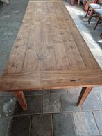 300 cm lange boerentafel mooi geleefd blad met 3 laden, Huis en Inrichting, Ophalen of Verzenden, Gebruikt