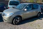 DACIA SANDERO 1.5dci/2009/BON ETAT/68ch/EURO 4, Auto's, Dacia, Stof, 50 kW, Zwart, Bruin