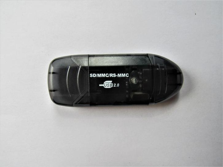 Compacte USB 2.0 kaartlezer voor SD nieuw, Computers en Software, Geheugenkaartlezers, Nieuw, Ophalen of Verzenden
