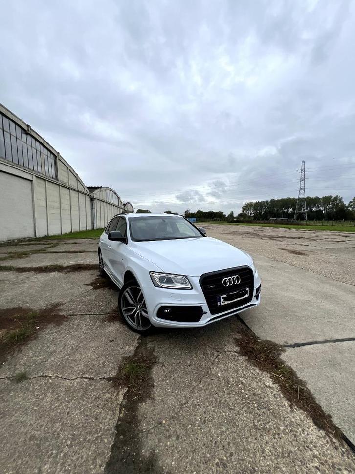 // Audi Q5 S-Line// Quattro S-Tronic Suzuka Grey, Auto's, Audi, Particulier, Q5, 4x4, ABS, Achteruitrijcamera, Adaptieve lichten