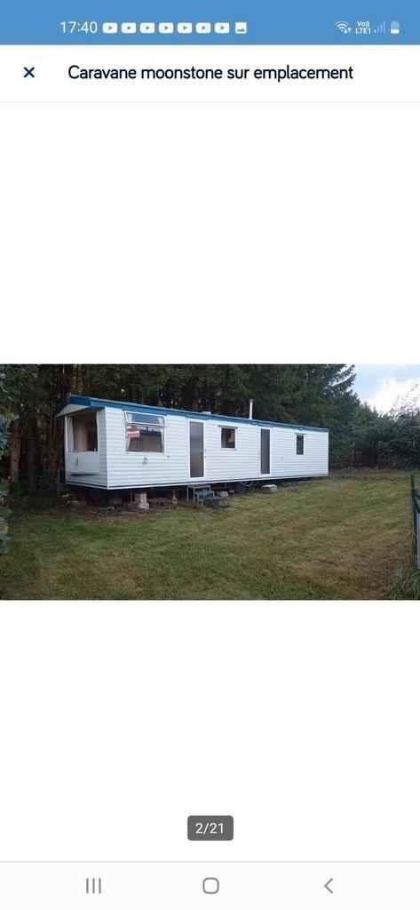 Caravan met 3 slaapkamers in de Ardennen, Caravans en Kamperen, Stacaravans, Ophalen