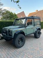 Landrover Defender 90 TD5, Auto's, Land Rover, Zwart, Leder en Stof, Defender, Vierwielaandrijving
