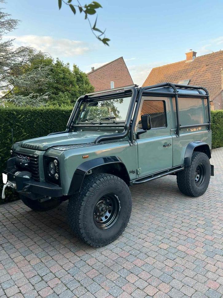 Landrover Defender 90 TD5, Auto's, Land Rover, Particulier, 4x4, Alarm, Bluetooth, Boordcomputer, Centrale vergrendeling, Cruise Control