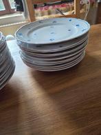 Vintage 11 assiettes décor bluet porcelaine de Bavière, Antiek en Kunst, Ophalen