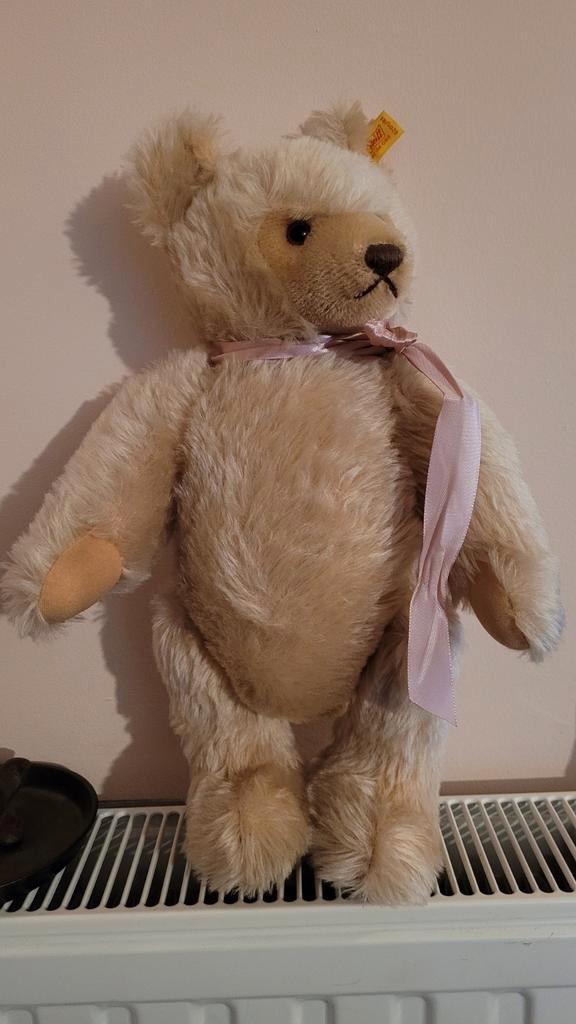 Steiff Teddy Bear 0201/41 - mohair, Collections, Ours & Peluches, Utilisé, Ours en tissus, Steiff, Enlèvement ou Envoi