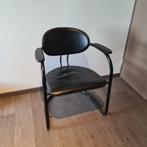 Vintage Italiaanse stoelen, Vijf, Zes of meer stoelen, Gebruikt, Zwart, Ophalen