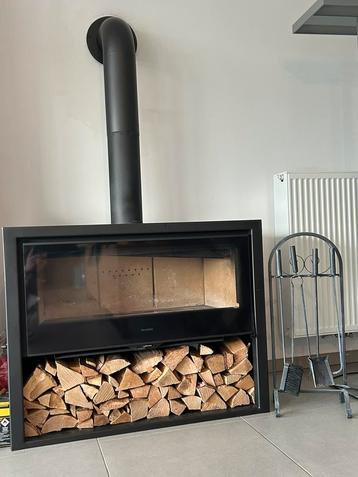 Poêle à bois, Enlèvement, Utilisé