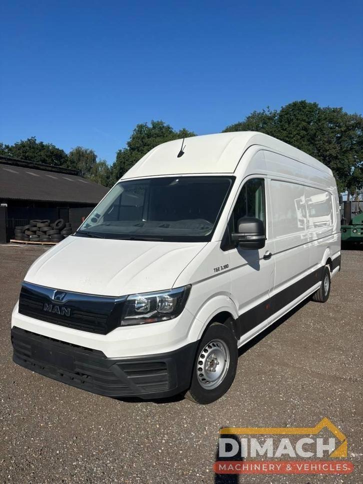 MAN TGE 3.180 L4H3 maxi motor problem!, Auto's, Bestelwagens en Lichte vracht, Bedrijf, Diesel, Handgeschakeld, Wit