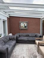 3+2 zit alcantara leder, Huis en Inrichting, Ophalen, Gebruikt, Overige materialen