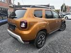 Dacia Duster 1.6i, 2018, 76.000km, Airco, Navi +12m Garantie, Auto's, Zwart, Duster, Zwart, Bedrijf
