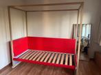 Hemelbed van Dearkids met uitrekbed, Huis en Inrichting, Slaapkamer | Bedden, Ophalen, Gebruikt, 90 cm, Tweepersoons
