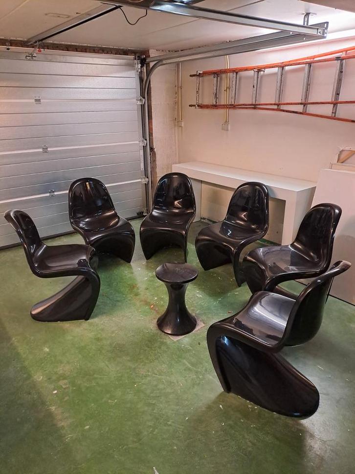 6 Verner Panton stoelen, Huis en Inrichting, Stoelen, Ophalen