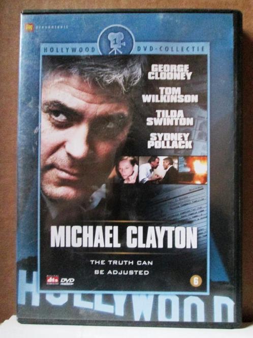 Michael Clayton (2007) George Clooney - Tom Wilkinson, Cd's en Dvd's, Dvd's | Thrillers en Misdaad, Gebruikt, Actiethriller, Vanaf 12 jaar
