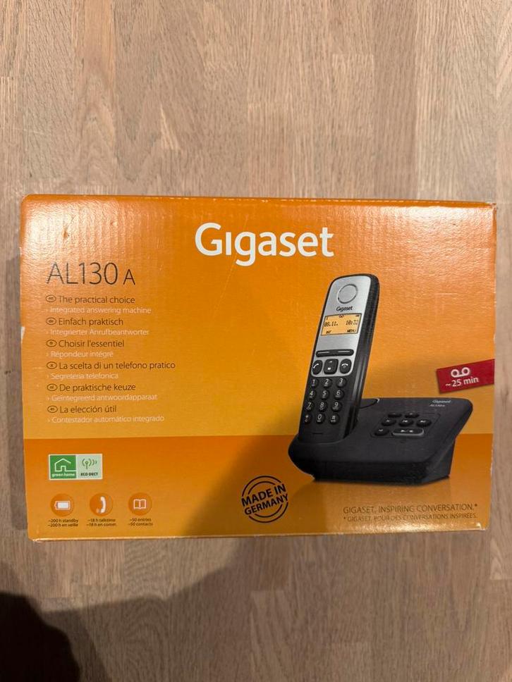 Telefoon Gigaset AL130A. Nieuw., Télécoms, Téléphones fixes | Combinés & sans fil, Neuf, 1 combiné, Enlèvement ou Envoi